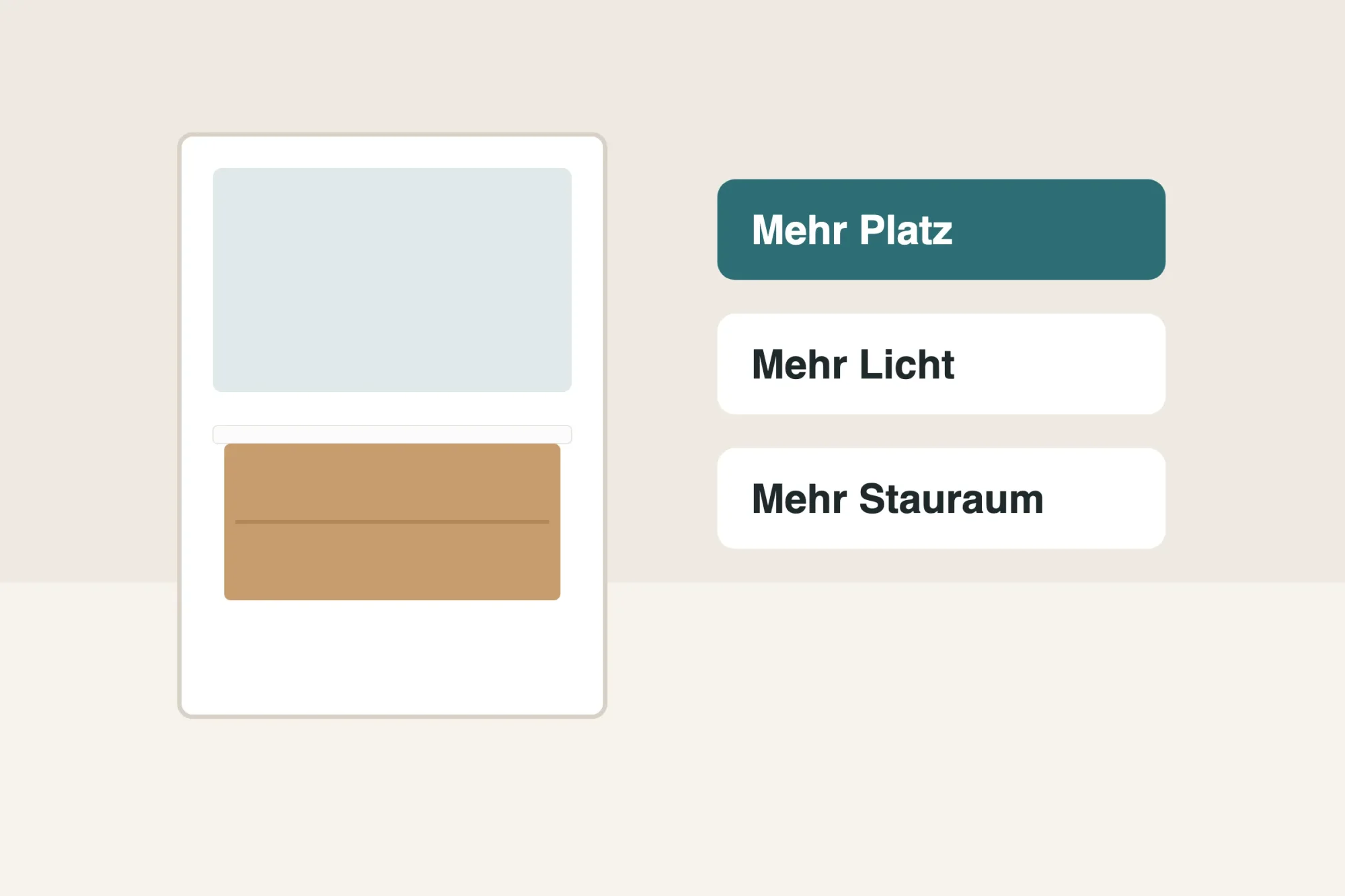 Kleines Bad: mehr Platz, mehr Licht, mehr Stauraum (Illustration)