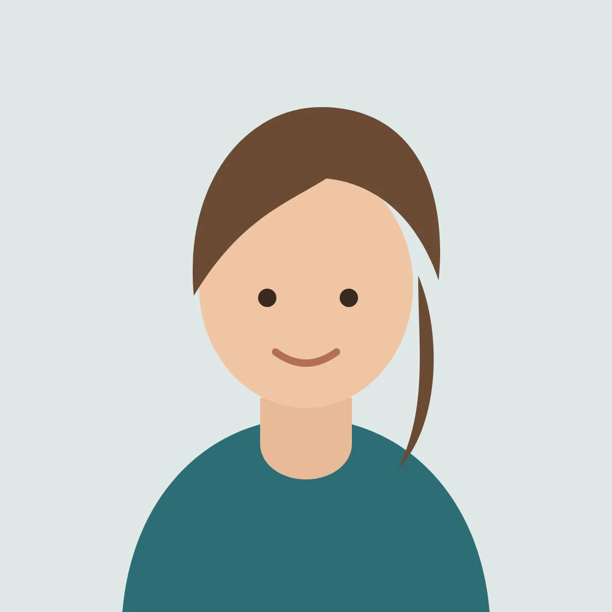 Lena Beispiel (Illustration einer Beispielperson)